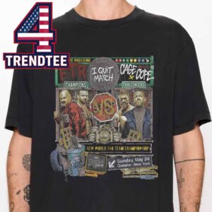 AEW Double Or Nothing 2026 Matchup Stadium Stampede May 24th Cope and Cage vs FTR Unisex T-Shirt