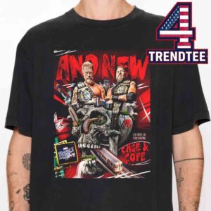 Adam Copeland And Christian Cage 2026 AEW New World Tag Team Champions Double Or Nothing Stadium Stampede Unisex T-Shirt