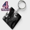 Ariana Grande Petal Album Cover Acrylic Wood Keychain