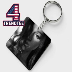 Ariana Grande Petal Album CD Cover Hate That I Made You Love Me Acrylic Wood Keychain