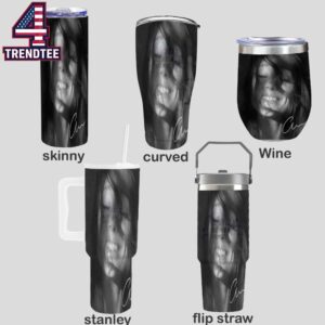 Ariana Grande Petal Album Cover Signed Wine Stanley Flip Straw Cup Tumbler