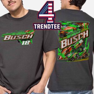 Brexton Busch 18B Chase Elliott Wear Charlotte Motor Speedway 2026 Two Sided T-Shirt