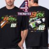 Brexton Busch 18B Chase Elliott Wear Charlotte Motor Speedway 2026 Two Sided T-Shirt