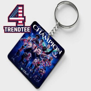 Crystal Palace 2026 UEFA Conference League Champions Acrylic Wood Keychain