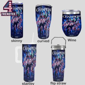Crystal Palace 2026 UEFA Conference League Champions Wine Stanley Flip Straw Tumbler