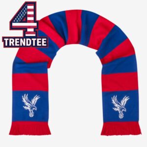 Crystal Palace Eagle On Ball Bar Scarf