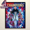 Crystal Palace 2026 UEFA Conference League Champions Home Decor Poster Canvas