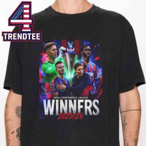 Crystal Palace FC 2026 UEFA Conference League Champions Winners Classic T-Shirt