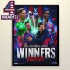 Crystal Palace FC 2026 UEFA Conference League Champions Home Decor Poster Canvas