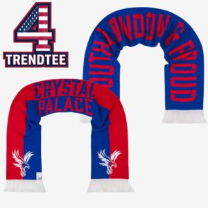 Crystal Palace South London And Proud Scarf