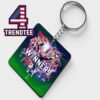 Crystal Palace FC 2026 UEFA Conference League Champions Winners Acrylic Wood Keychain