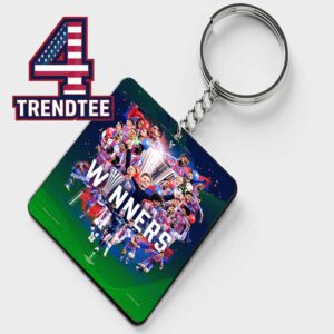 Crystal Palace UEFA Conference League 2026 Champions Leizig South London And Pround Acrylic Wood Keychain