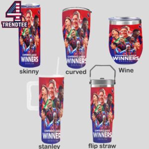 Crystal Palace UEFA Conference League Champions 2025 2026 Season Tumbler