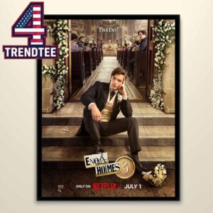 Enola Holmes 3 Movie 2026 Tis I Do On Netflix July 1st Home Decor Poster Canvas