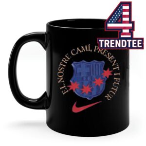 FC Barcelona Femeni Women UWCL Winners 2026 Champions El Nostre Cami Present I Futur Ceramic Mug Cup