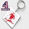 Pep Guardiola Manchester City 10 Years Decade Acrylic Wood Keychain