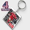 Farewell Andy Robertson Leave Liverpool Acrylic Wood Keychain