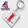 Farewell Andy Robertson Leave Liverpool Montage Acrylic Wood Keychain