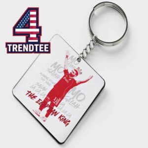 Farewell Mohamed Salah Leave Liverpool Egyptian King Acrylic Wood Keychain