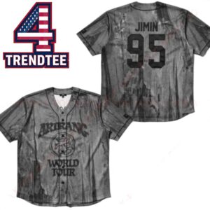 Jimin BTS Arirang World Tour 2026 Limited Baseball Jersey