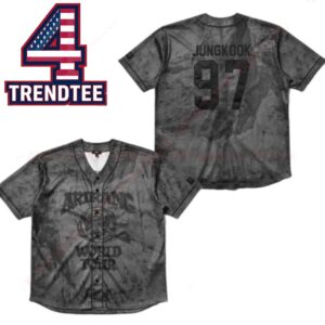 Junggkook BTS Arirang World Tour 2026 Limited Baseball Jersey