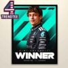 Kimi Antonelli 2026 Canada GP Winner Formula 1 Four Grand Prix Wins In A Row Home Decor Poster Canvas
