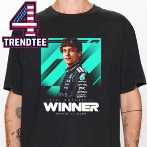 Kimi Antonelli 2026 Canada GP Winner Mercedes-AMG PETRONAS F1 Team Unisex T-Shirt