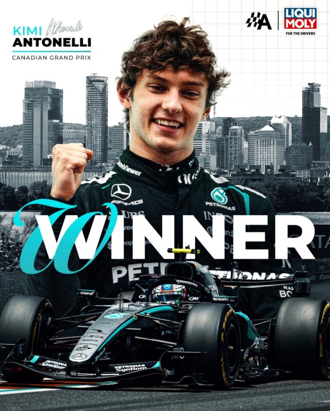Kimi Antonelli Wins Canadian Grand Prix 2026 for Fourth Straight Formula 1 Victory