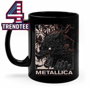 Metallica Berlin 2026 Olympiastadion Germany May 30th Pop Up Ceramic Mug Cup