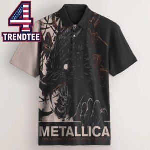 Metallica Berlin 2026 Olympiastadion Germany May 30th Pop Up Polo Shirt