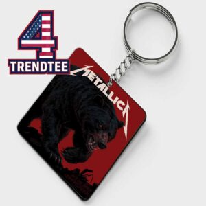Metallica Olympiastadion Germany 2026 M72 Berlin 30th May Acrylic Wood Keychain