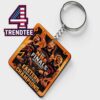 Farewell Mohamed Salah Leave Liverpool Montage Acrylic Wood Keychain