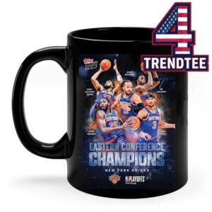 New York Knicks Advance Eastern Conference Champions 2026 Advance NBA Finals Ceramic Mug Cup