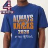 New York Knicks NBA Finals 2026 Ball Logo Unisex T-Shirt