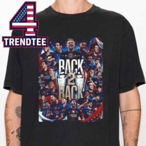 Paris Saint Germain PSG 2026 Champions League Winner Champions Back 2 Back Unisex T-Shirt
