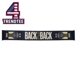 Paris Saint Germain PSG 2026 UCL Champions League Europe Back 2 Back Scarf