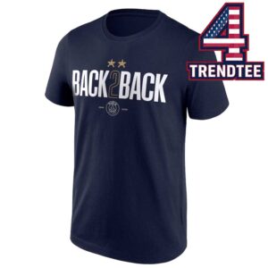 Paris Saint Germain PSG 2026 UCL Champions League Winner Back 2 Back Unisex T-Shirt