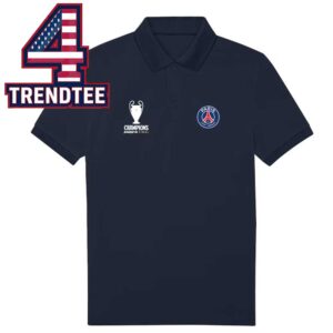 Paris Saint Germain PSG 2026 UCL European Champions League Winner Polo Shirt