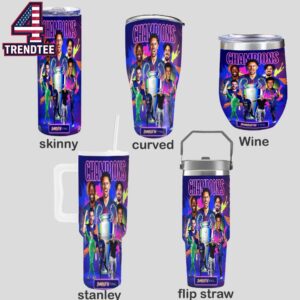 Paris Saint Germain PSG 2026 UEFA Champions League Winner Budapest Final Wine Stanley Flip Straw Cup Tumbler