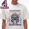 Paris Saint Germain PSG 2026 UEFA Champions League Winner Champions Back To Back Unisex T-Shirt