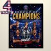 Paris Saint Germain PSG 2026 UEFA Champions League Winner Champions Home Decor Poster Canvas