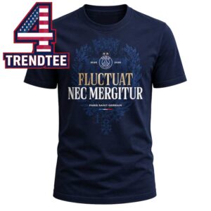 Paris Saint Germain PSG Fluctuat Nec Mergitur 2026 UCL European Champions League Winner Unisex T-Shirt