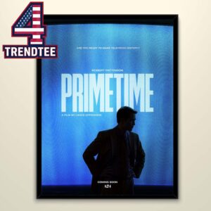 Primetime A24 Movie 2026 Robert Pattinson Are Your Ready To Make Television History Home Decor Poster Canvas