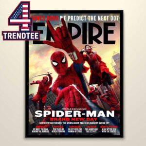 Spider Man Brand New Day Empire Magazine Cover 2026 Home Decor Poster Canvas