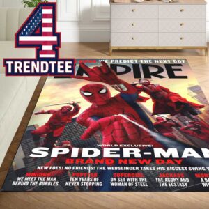 Spider Man Brand New Day Empire Magazine Cover 2026 Home Decor Rug Carpet