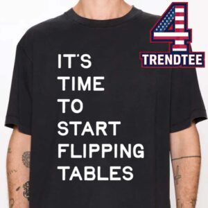Talarico For Texas Start Flipping Tables Unisex T-Shirt