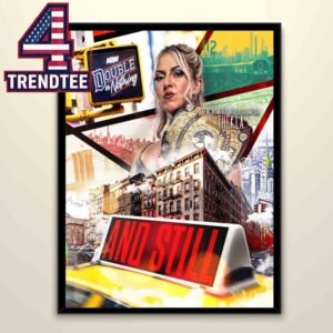 Thekla Women’s World Champion AEW Double Or Nothing 2026 Stadium Stampede Home Decor Poster Canvas