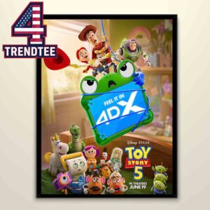 Toy Story 5 Disney Movie 2026 4DX Home Decor Poster Canvas