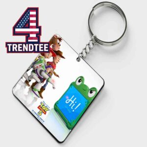 Toy Story 5 Disney Movie 2026 Dolby Cinema Acrylic Wood Keychain