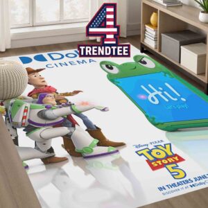 Toy Story 5 Disney Movie 2026 Dolby Cinema Home Decor Rug Carpet
